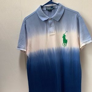 Polo ombré dyed